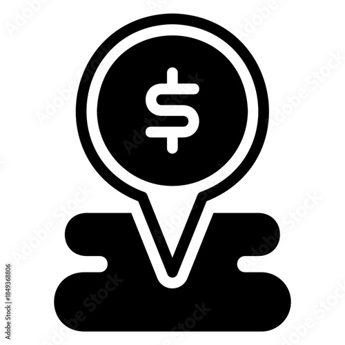 Pin location icon