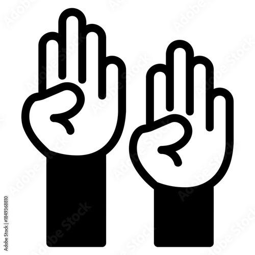 Social participation icon