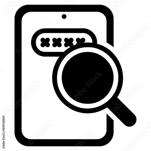 Mobile search icon
