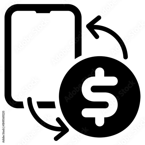 Mobile money icon