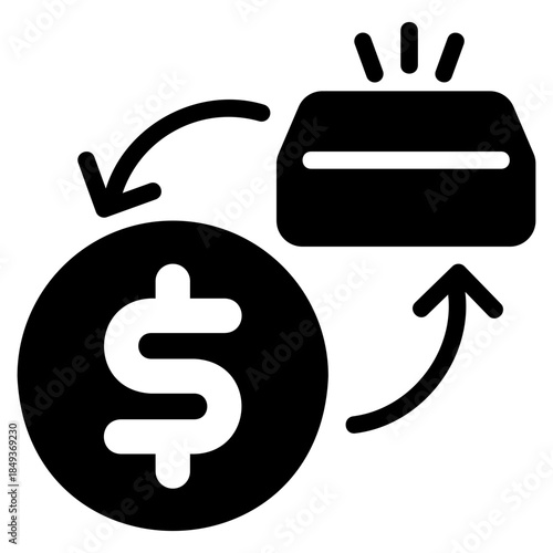 Return investment icon