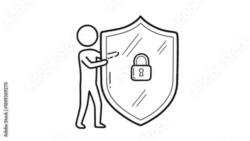 Vector illustration set of a person holding a hammer and wrench tools as home building business icons and real estate construction symbols for web design