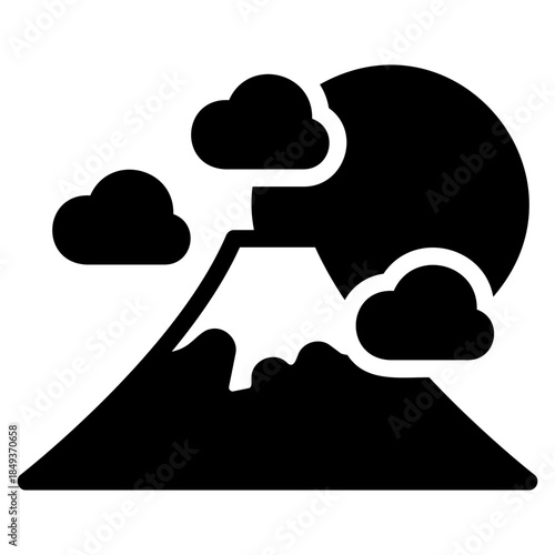 Mount Fuji icon