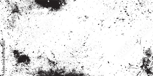 . Distress overlay texture. Abstract surface dust and rough dirty wall  dust film grain speck grit grunge overlay on white background grain noise vector grain