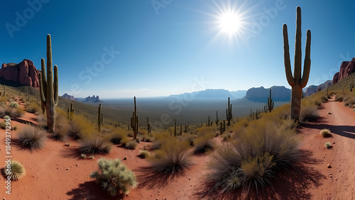 A Breathtaking View of the Desert