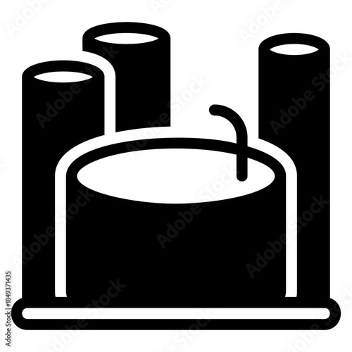 LNG storage icon