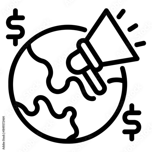 Affiliate marketing icon