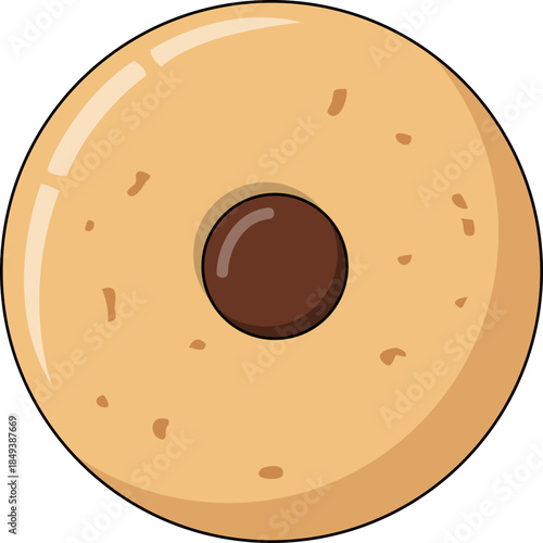 Cookie vector illustration