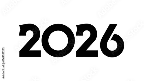 Bold black typography on a white background displaying the year 2026 prominently