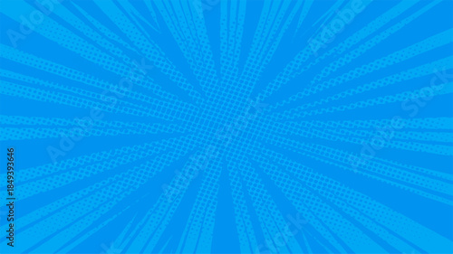 A bright blue abstract sunburst background features a glowing star design with light rays and a vector beam pattern shining like a summer sky explosion

Would you like me to generate a similar descrip