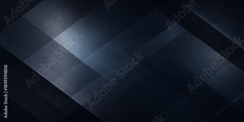 A 3d geometric pattern featuring dark blue abstract blocks and square cubes with light gray textures creating a seamless business technology background design