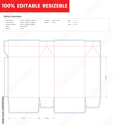tuck end box variations adhesive bottom dieline template box dieline die lines packaging custom dieline  box cardboard box dieline pizza box dieline printable product packaging layout,
