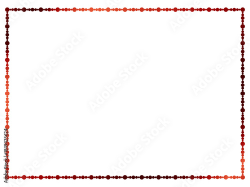 丸、長方形F4、10赤