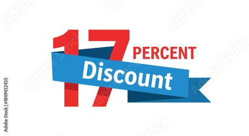 Promotional graphic announcing a significant seventeen percent price reduction across various product lines and services, designed for marketing