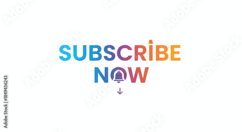 Vibrant call to action for channel subscriptions and notification alerts, encouraging engagement now