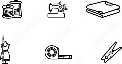 sewing tools and equipment for fashion design and crafting  essential items