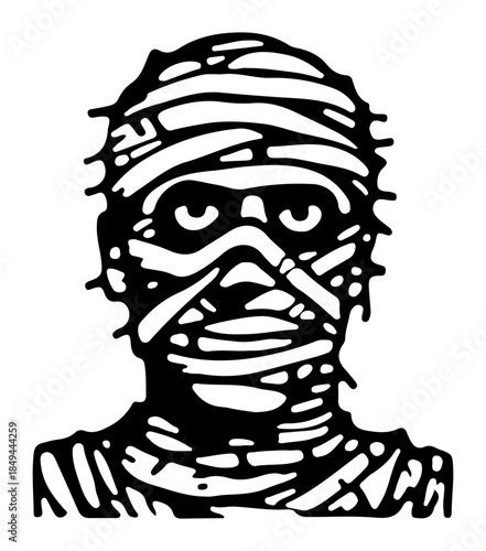 zombie monster dracula frankenstein mummy werewolf design cartoon set