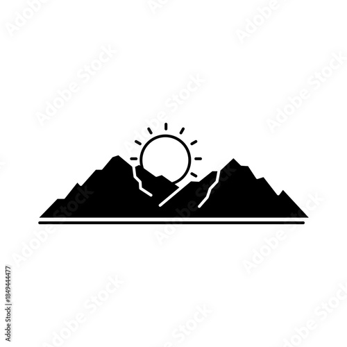 Sunrise Icon Glyph