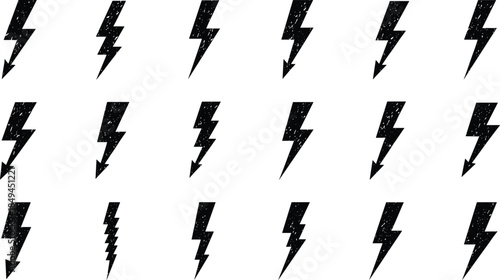 Assorted Musical Notation Symbols on a White Background