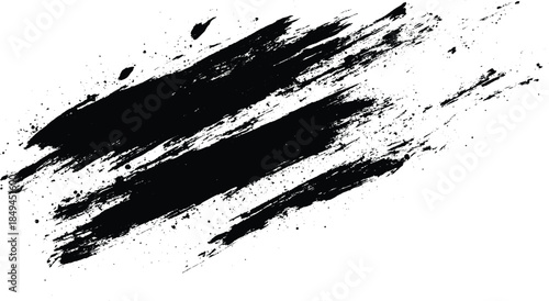 Black slide peel-off cosmetic body or face gel cream mask on texture background. 