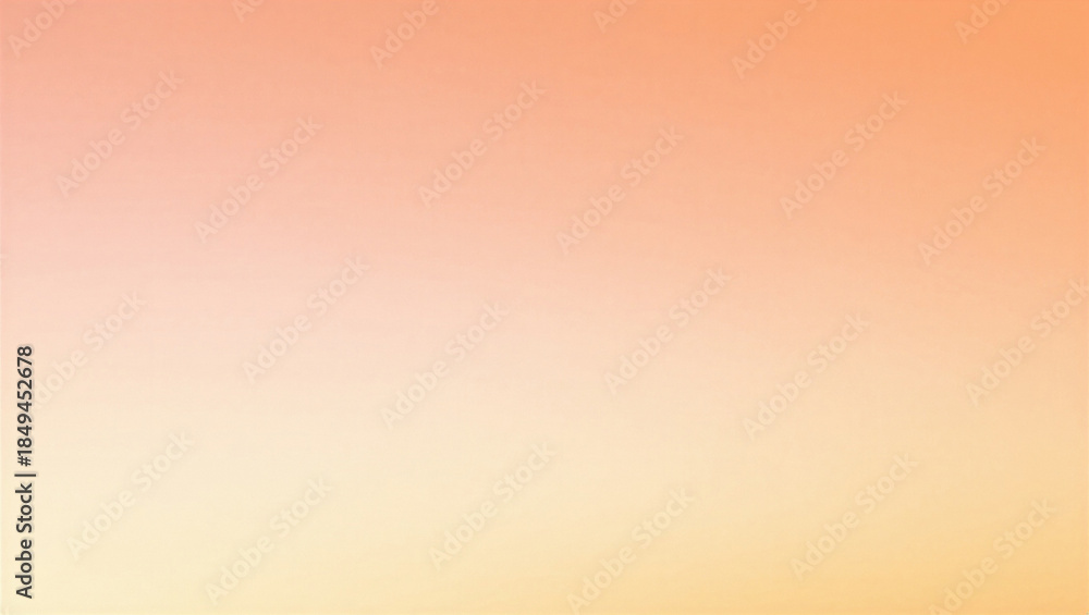 Obraz premium Warm gradient background with soft peach and yellow tones
