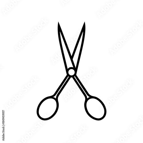 scissors isolated on white