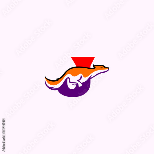 Fox Letter J Logo Vector, Alp...