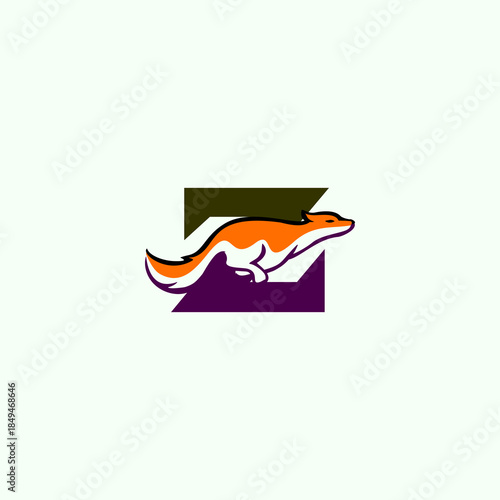 Fox Letter Z Logo Vector, Alp...