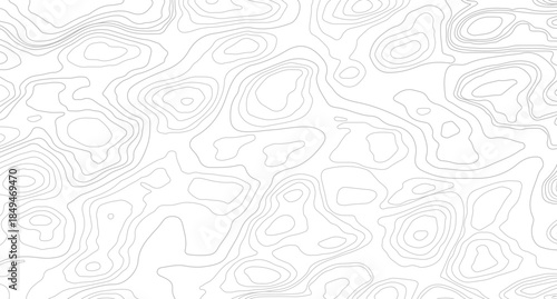 Abstract topographic contours map background. Topography lines and circles background. Topographic map Patterns.