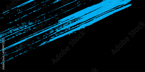 light blue black brush wrap car sticker pattern abstract banner sporty lines light blue black color combination grunge brush pattern.