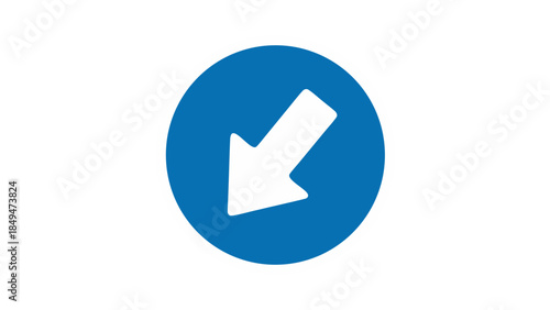 arrow sign on a white background