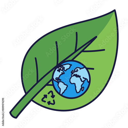 Environmental Awareness Vector Icon Design
