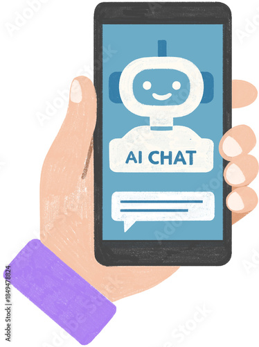 hand holding a mobile phone