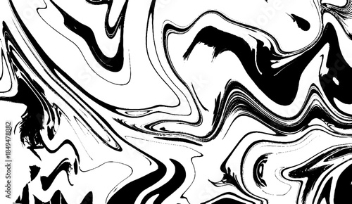 can used for skin wall tile luxurious or wallpaper, Black Marble acrylic painted waves texture background.
