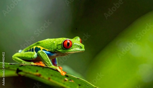 frog on leaf