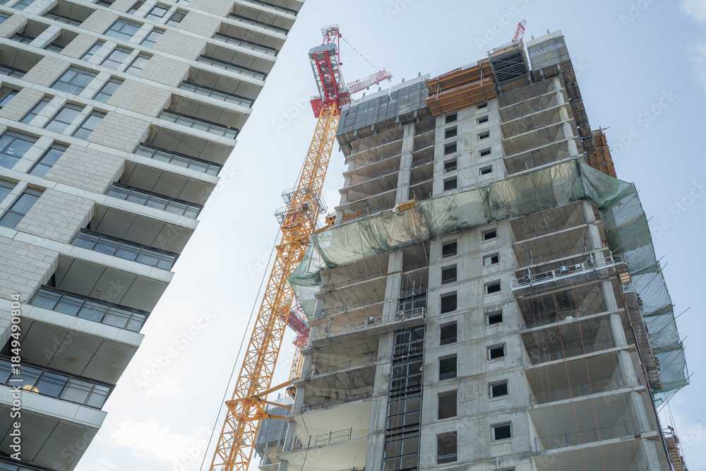 Φωτογραφία under construction building around jaffa street