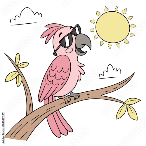 birds on tree branch