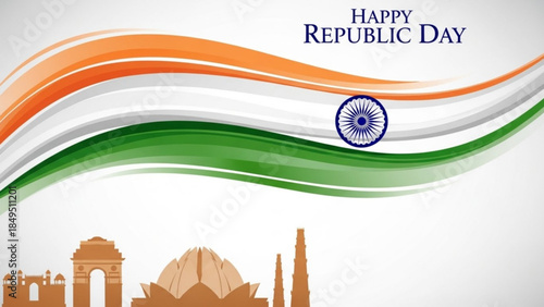 Celebrate India's Vibrant Republic Day with Patriotic Flair and Iconic Landmarks