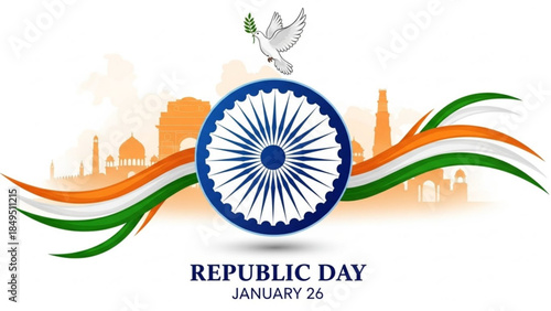 Celebrating India's Republic Day with Patriotism and Pride on January 26th Every Year with Joy