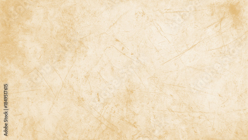 Closeup view of natural aged parchment paper texture with subtle fibers