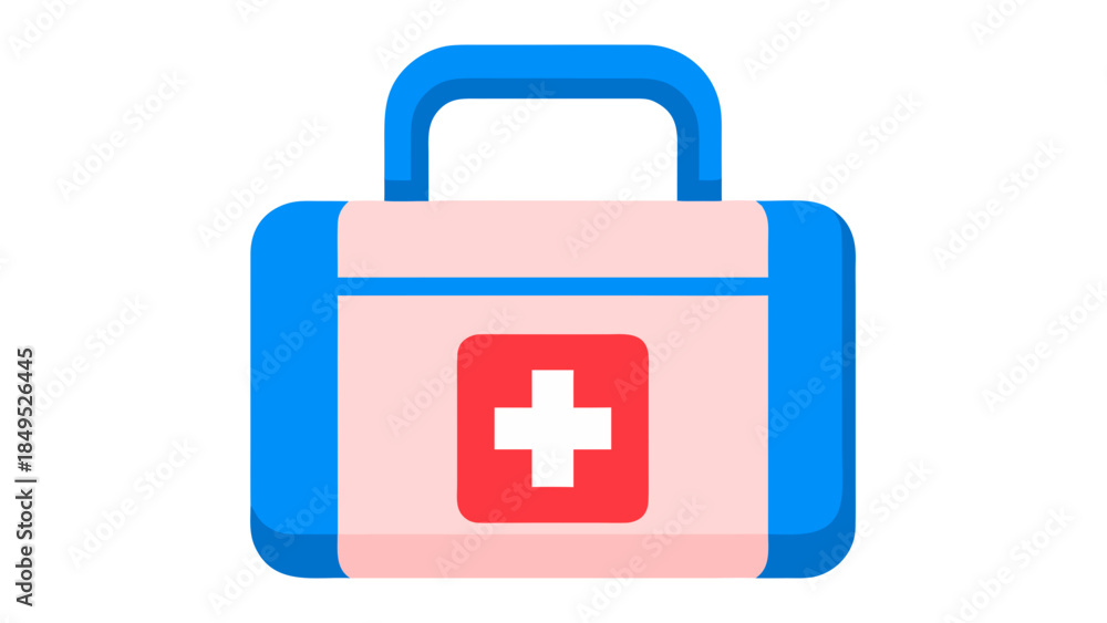 Obraz premium first aid kit isolated