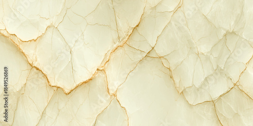 Elegant beige marble texture background featuring delicate natural veining patterns and a smooth polished for decoration and tails.