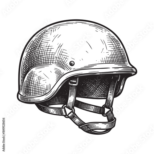 Military Soldier Combat Helmet Engraving