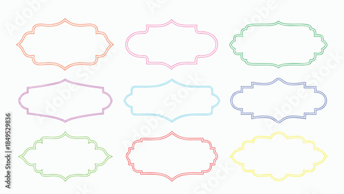 set of vintage frames