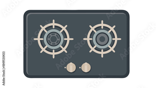 vector illustration of a compass