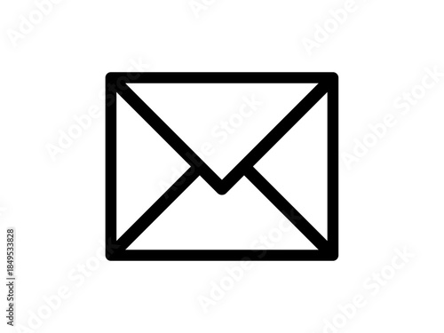 メールアイコン / Mail Icon – メッセージ・通信・連絡のシンボル