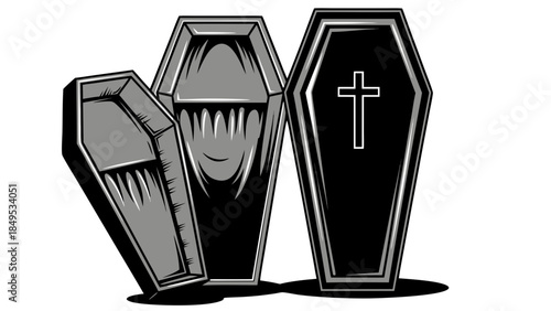 set of kitchen knives