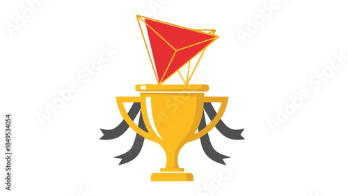 gold trophy cup
