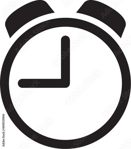 black bell clock, Alarm clock Digital clock, Clock, texture, text png