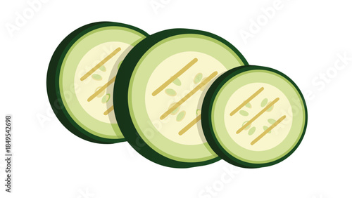 cucumber and slices